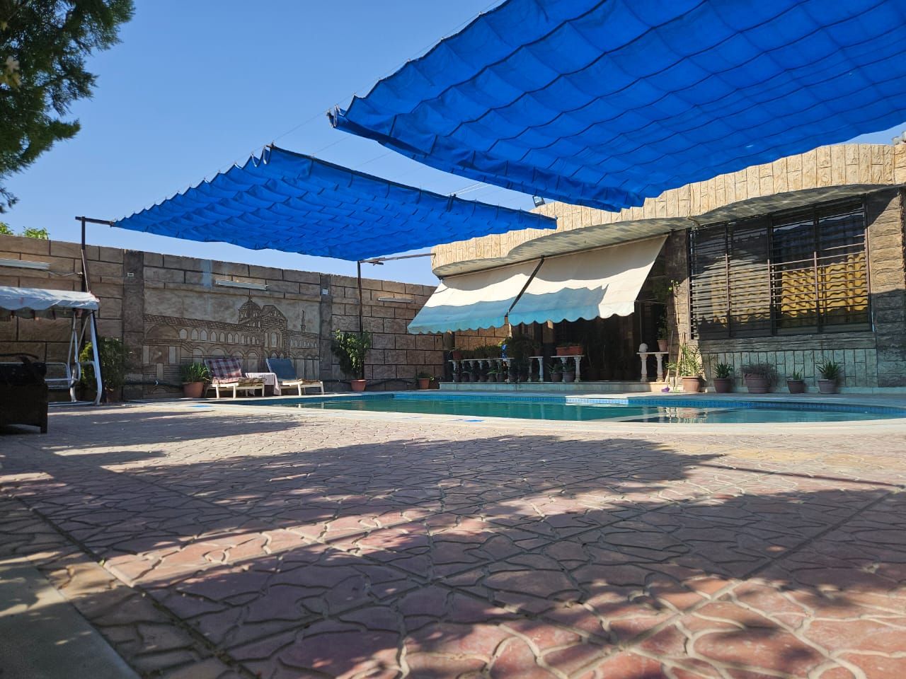 Damascus Villa with Pool & Garden – 15 Guests