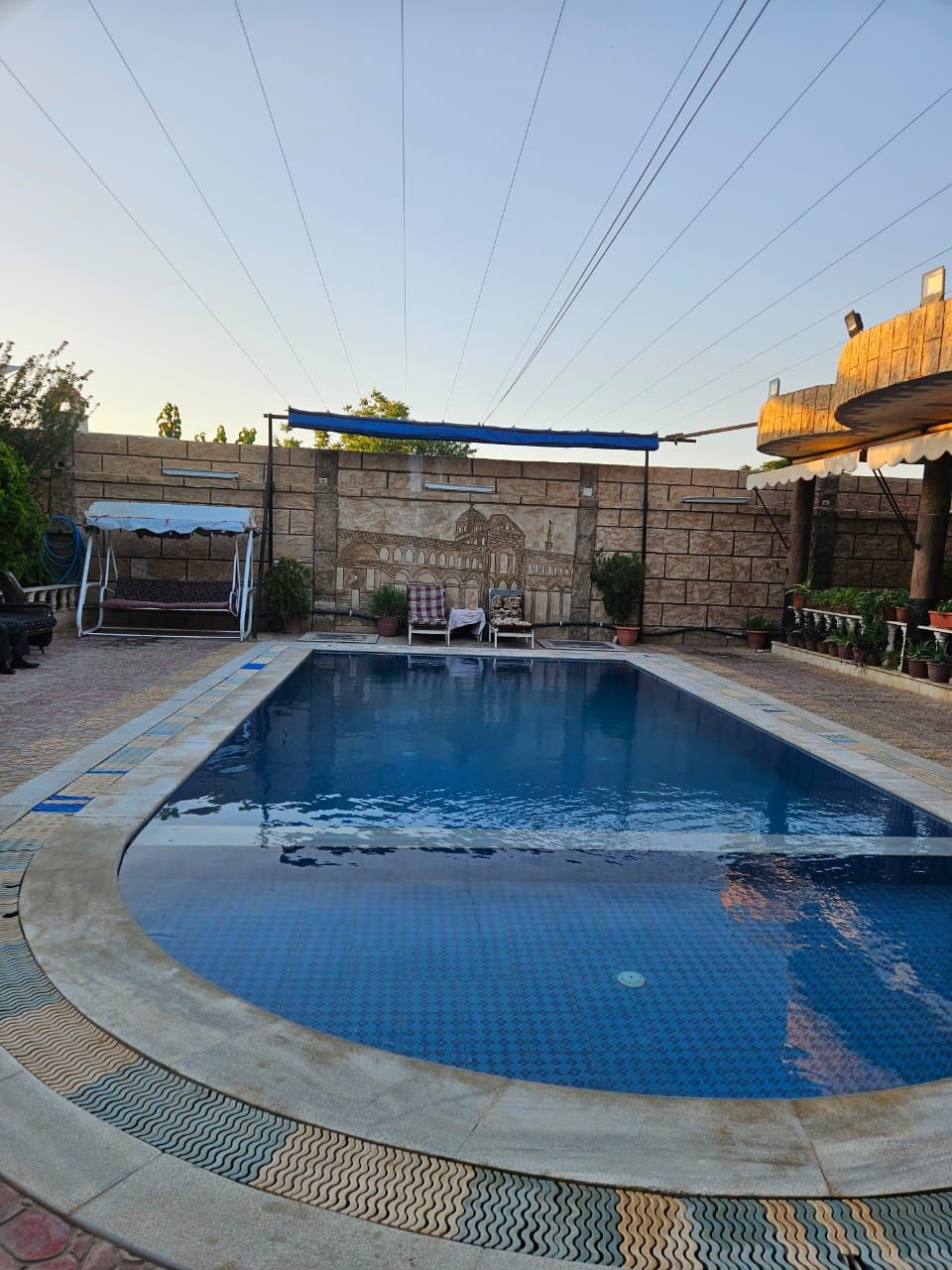 Damascus Villa with Pool & Garden – 15 Guests