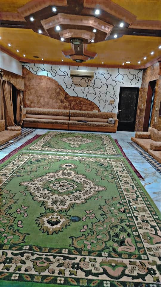 استراحة مزرعة الورد مع مسبح وحديقة خاصة