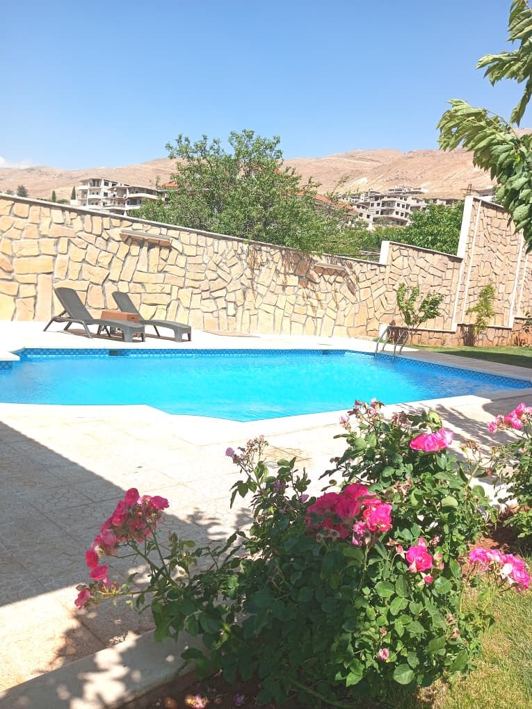Mountain Villa in Madaya with Pool & Garden