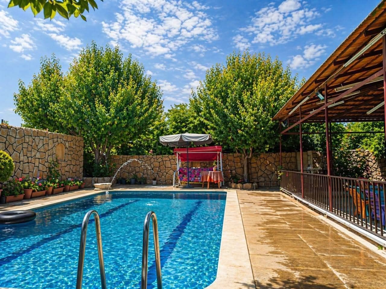 Zabadani Villa with Pool & Garden – Rif Dimashq
