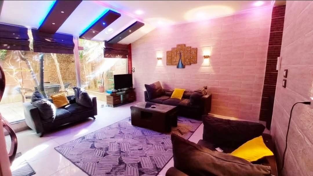 3-Bedroom Damascus Apartment with Garden & Kitchen