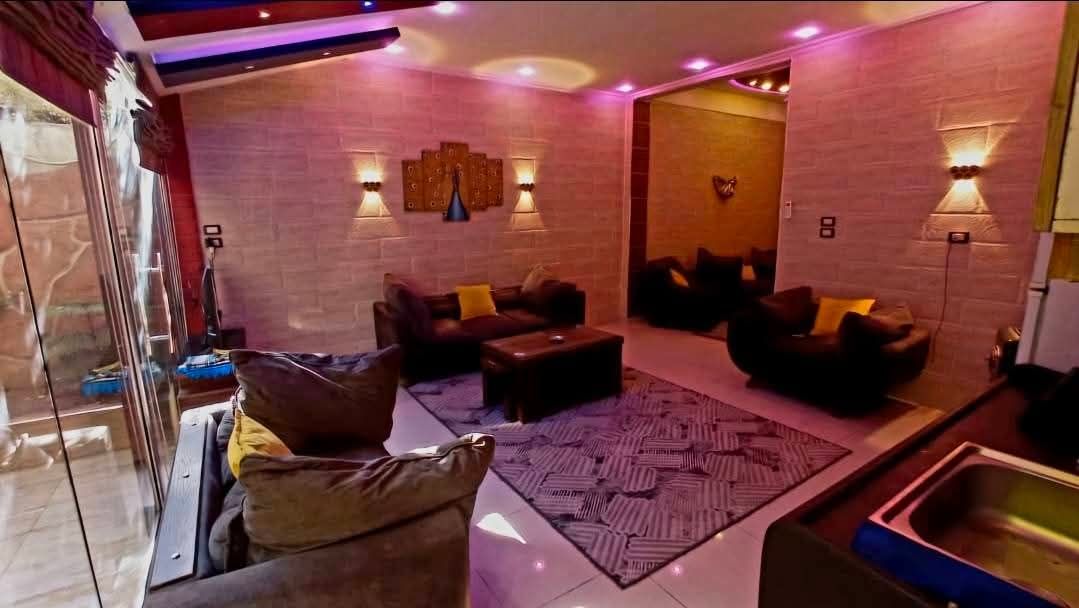 3-Bedroom Damascus Apartment with Garden & Kitchen